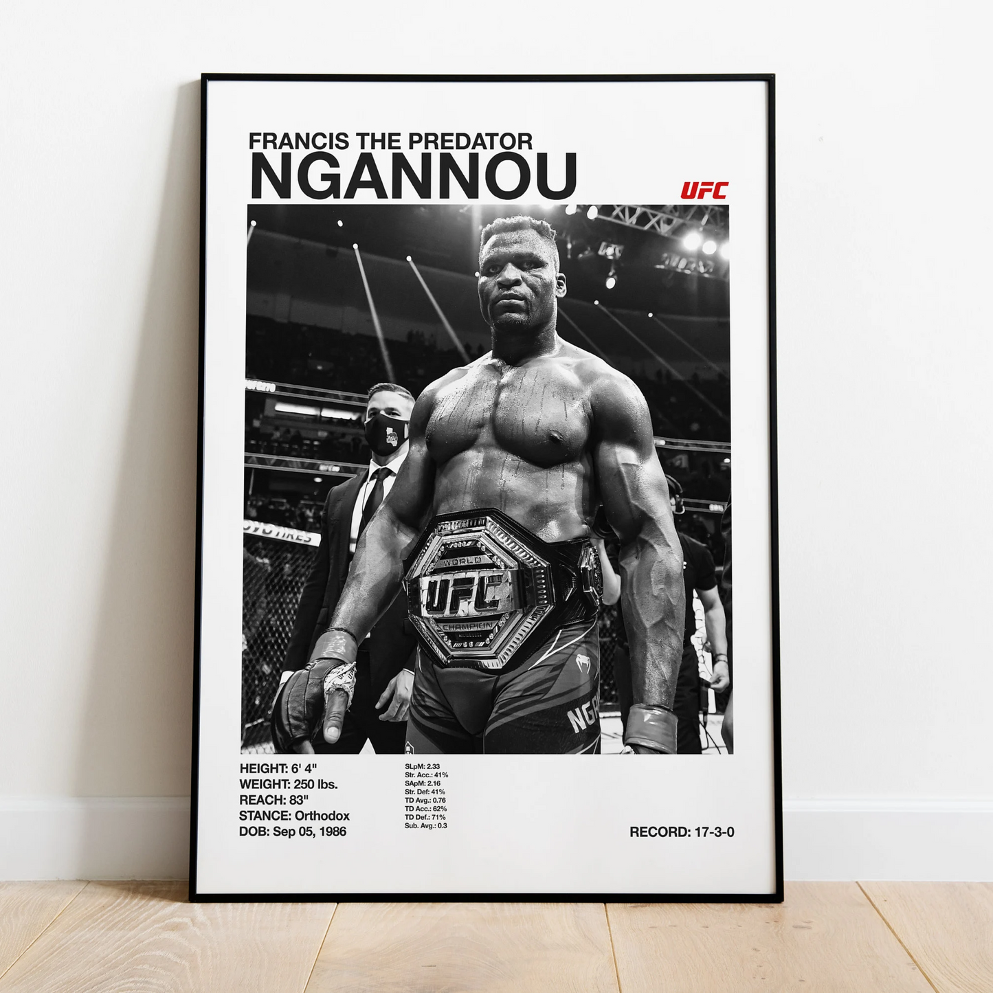 Francis Ngannou Career Record