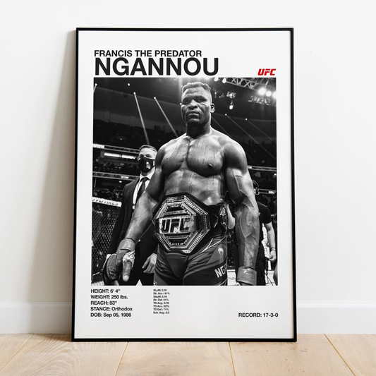 Francis Ngannou Career Record