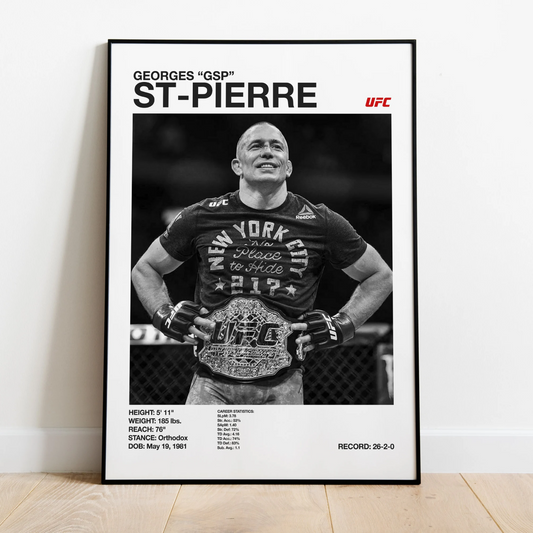 Georges St-Pierre Career Record