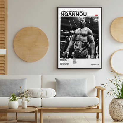 Francis Ngannou Career Record